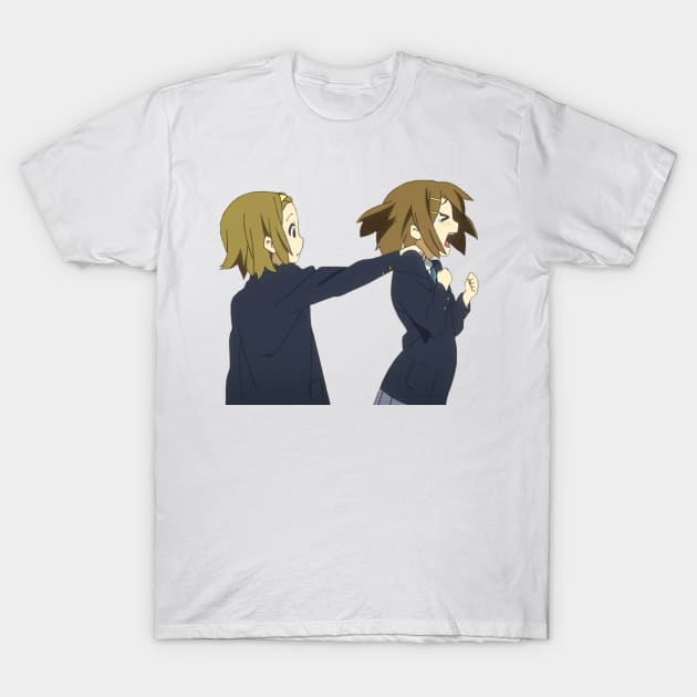 Ritsu and Yui T-Shirt by KokoroPopShop